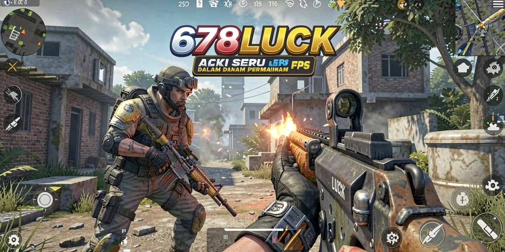 Gameplay intens dalam 678LUCK yang menegangkan.