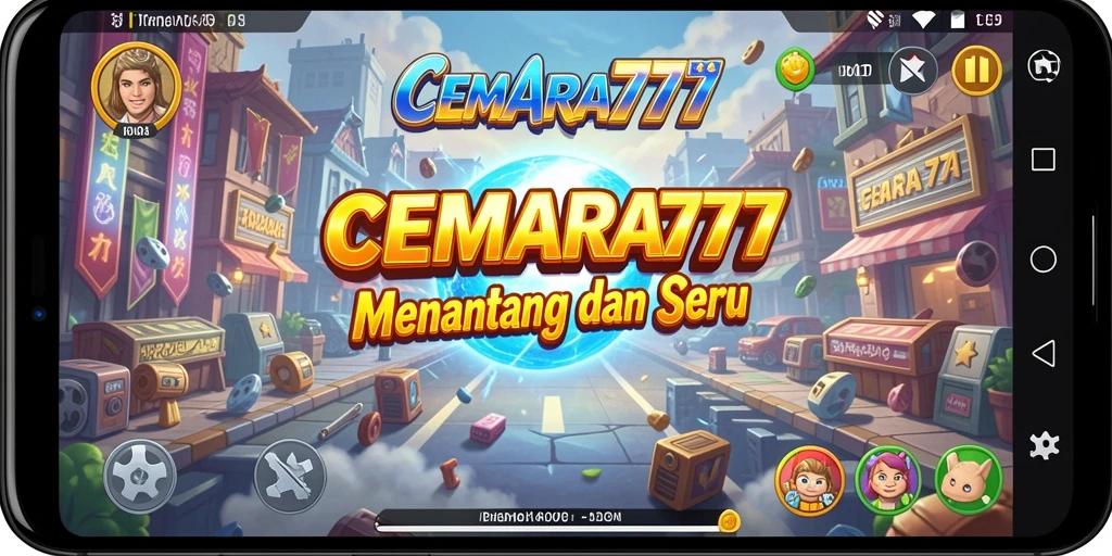 Screenshot utama CEMARA777 menampilkan gameplay Arcade yang seru dan menarik.