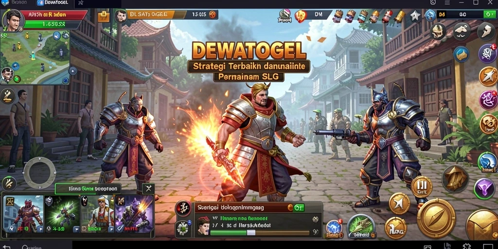 Tampilan gameplay SLG yang menantang dan menarik.