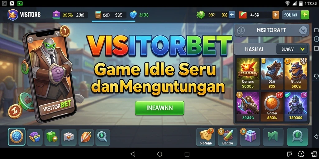 Tampilan gameplay VISITORBET yang menarik dan interaktif.